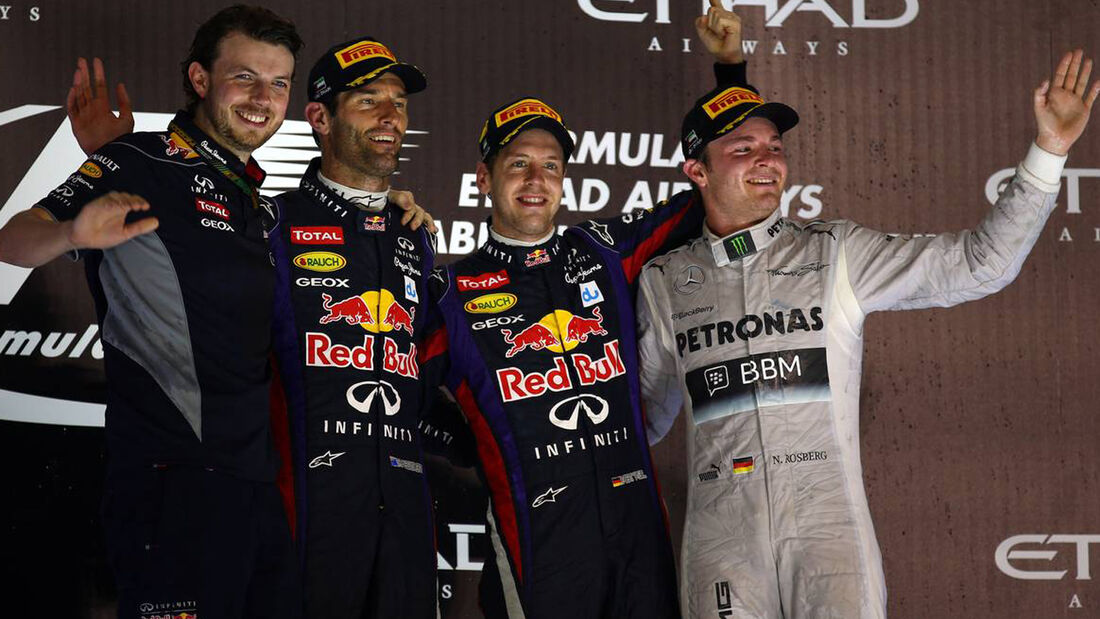 Sebastian Vettel Formel 1 GP Abu Dhabi 2013