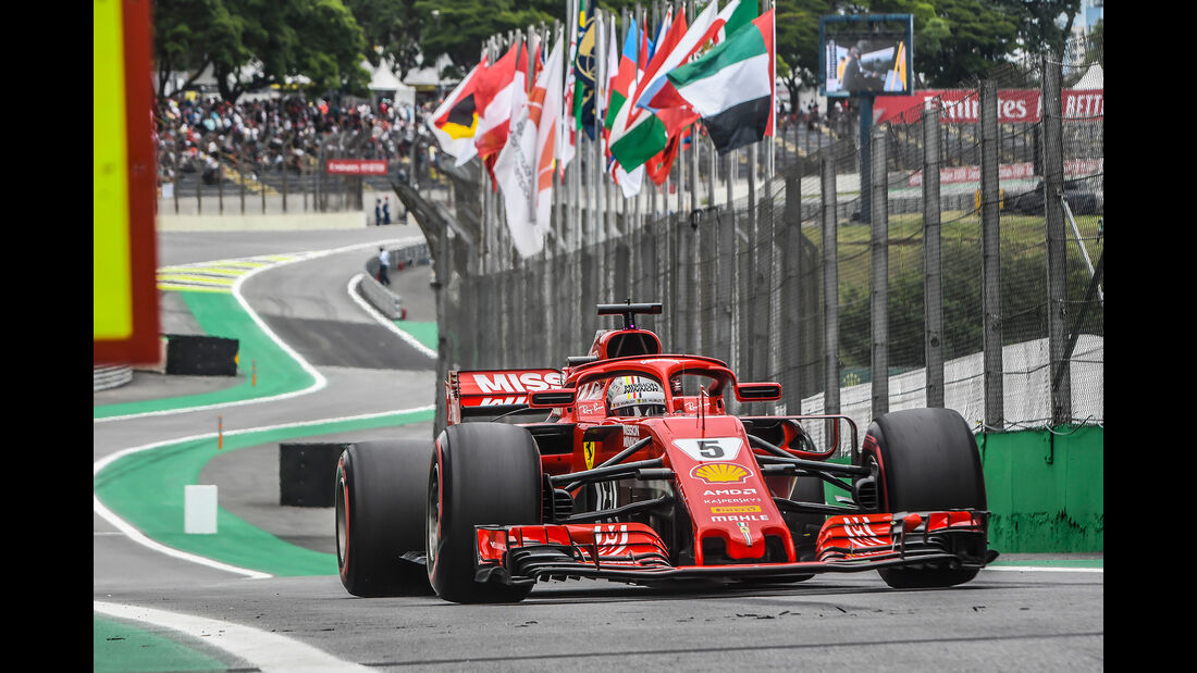 Sebastian Vettel - Formel 1 - GP Brasilien 2018