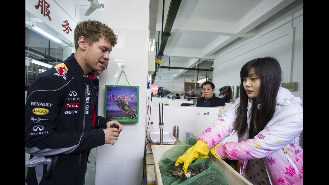 Sebastian Vettel - Formel 1 - GP China - 10. April 2013