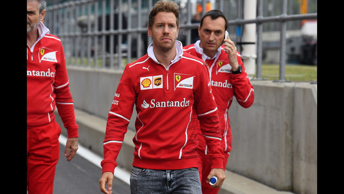 Sebastian Vettel - Formel 1 - GP England - 13. Juli 2017