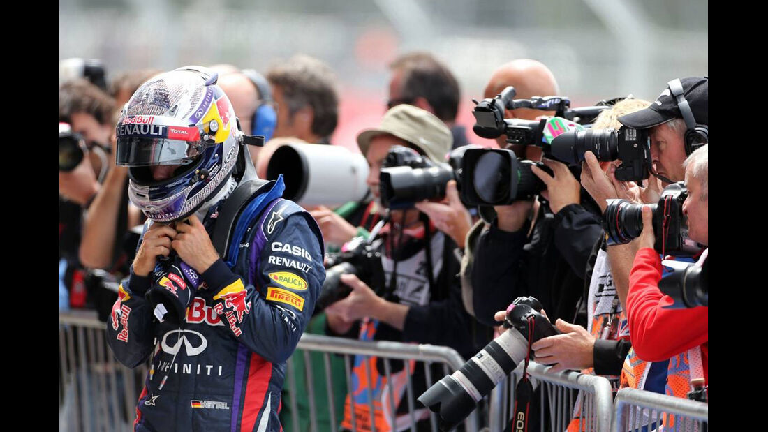 Sebastian Vettel - Formel 1 - GP England - 29. Juni 2013