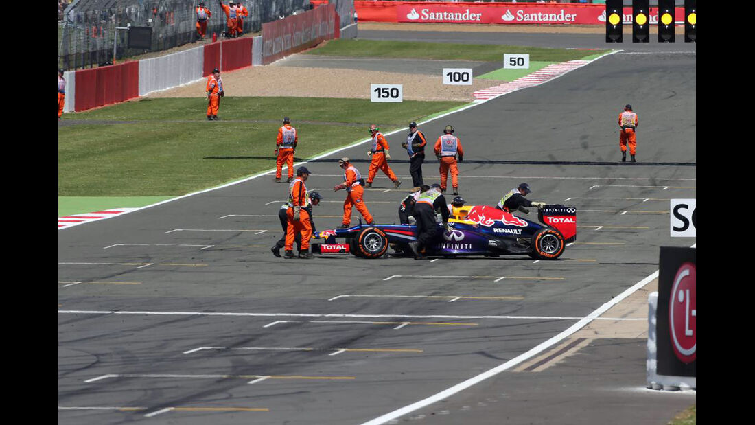 Sebastian Vettel  - Formel 1 - GP England - 30. Juni 2013
