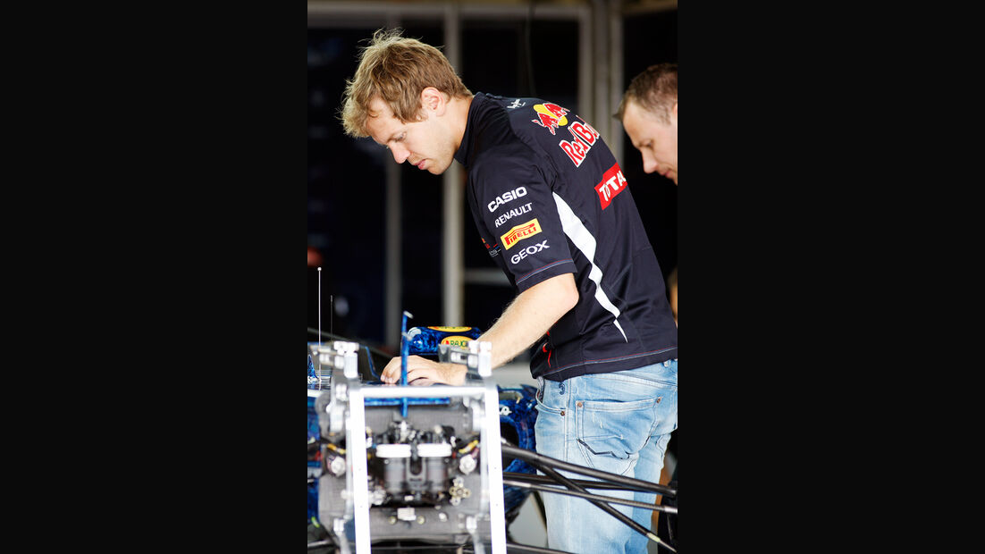 Sebastian Vettel - Formel 1 - GP England - Silverstone - 5. Juli 2012