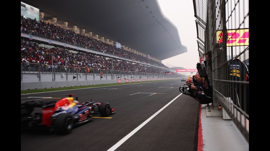 Sebastian Vettel - Formel 1 - GP Indien - 28. Oktober 2012