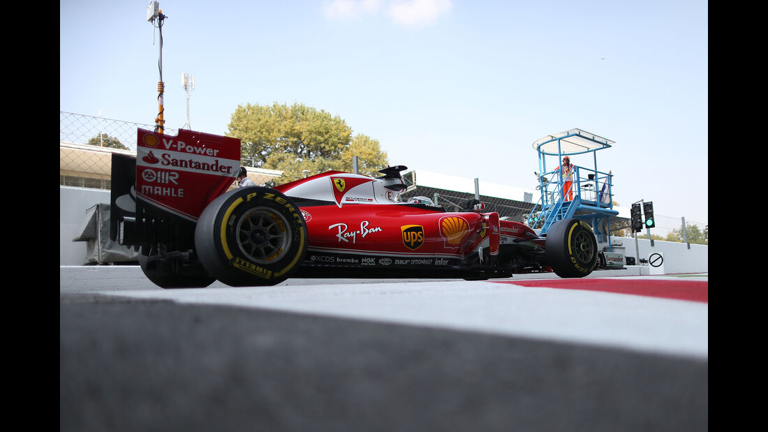 Sebastian Vettel - Formel 1 - GP Italien - Monza - 2. September 2016