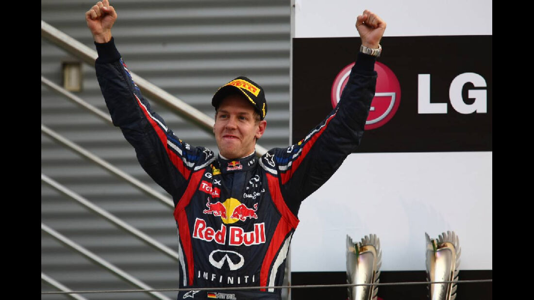Sebastian Vettel - Formel 1 - GP Korea - 16. Oktober 2011