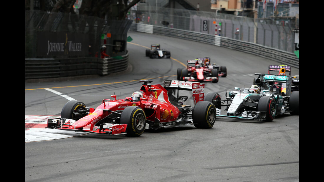 Sebastian Vettel  - Formel 1 - GP Monaco - Sonntag - 24. Mai 2015