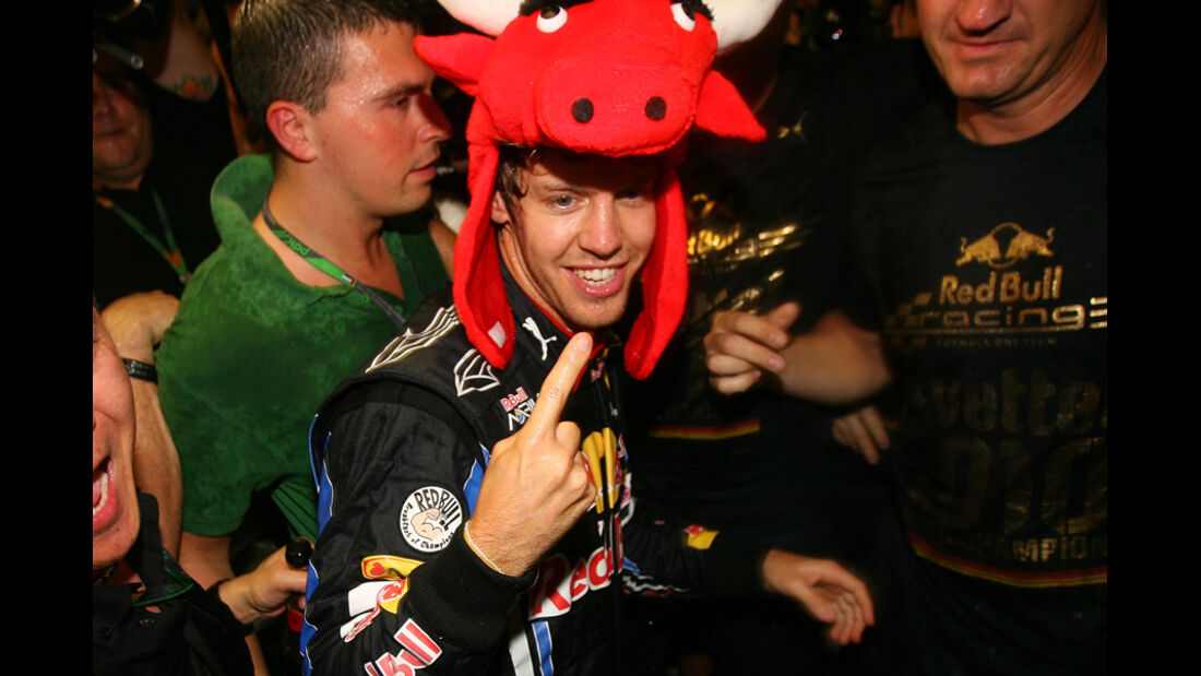Sebastian Vettel GP Abu Dhabi 2010