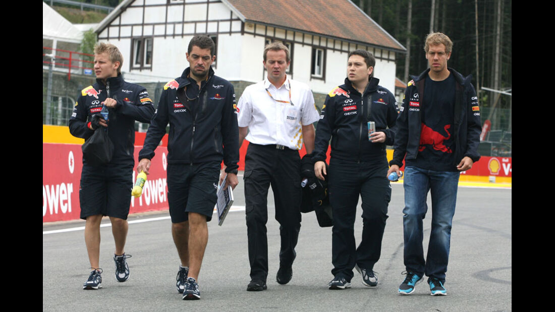 Sebastian Vettel - GP Belgien - 25. August 2012