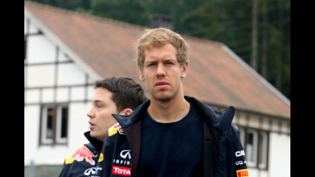 Sebastian Vettel - GP Belgien - 25. August 2012