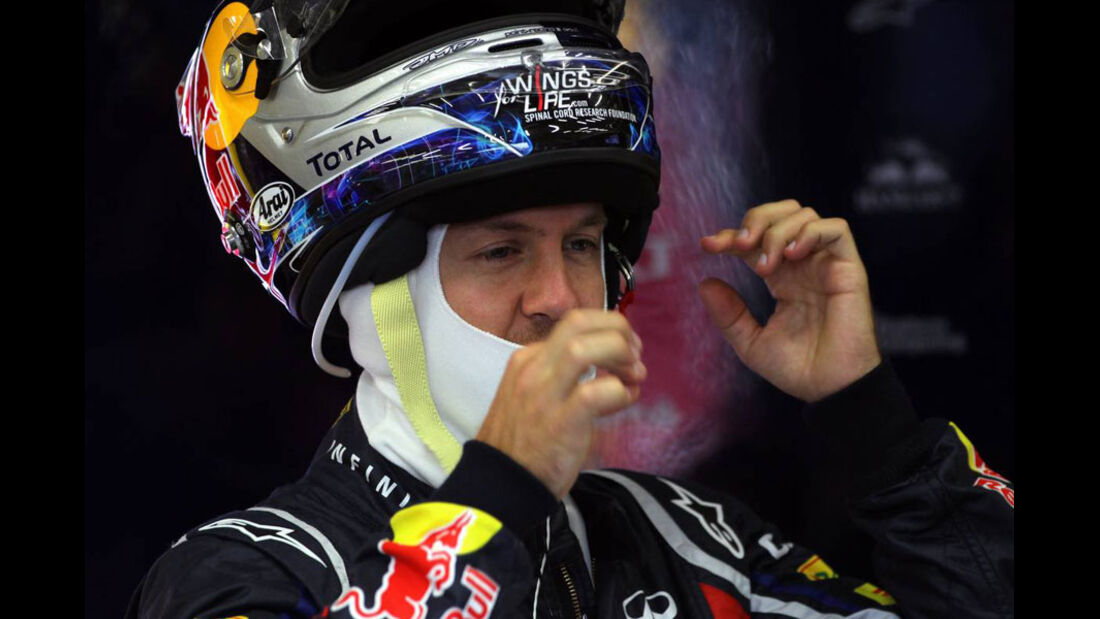 Sebastian Vettel - GP Belgien - Qualifying - 27.8.2011