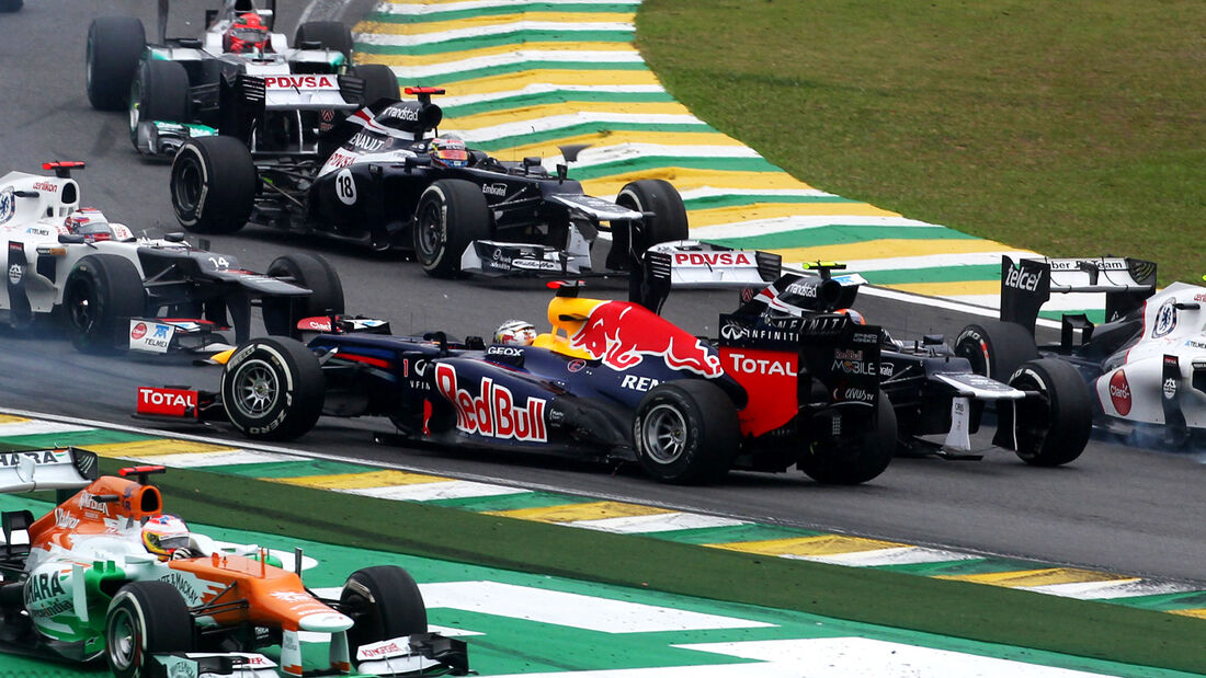 Sebastian Vettel GP Brasilien 2012