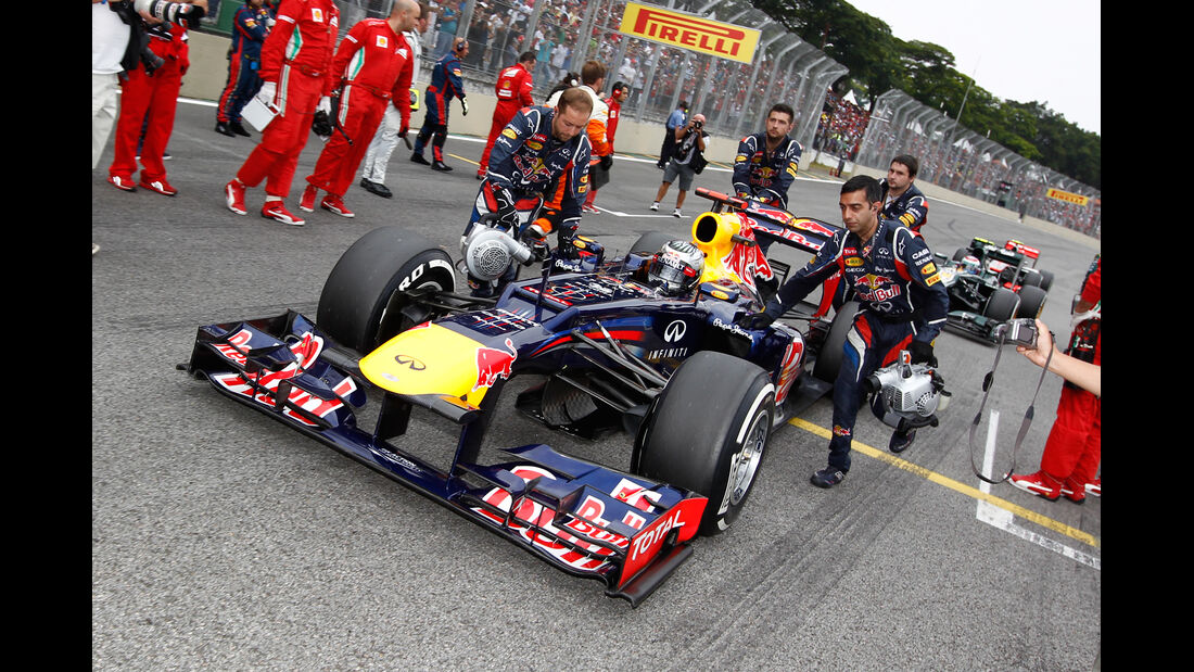 Sebastian Vettel GP Brasilien 2012
