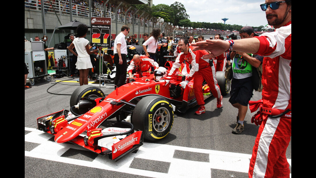 Sebastian Vettel - GP Brasilien 2015