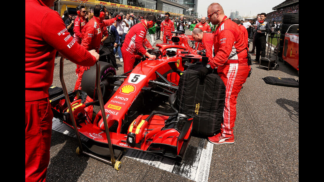 Sebastian Vettel - GP China 2018