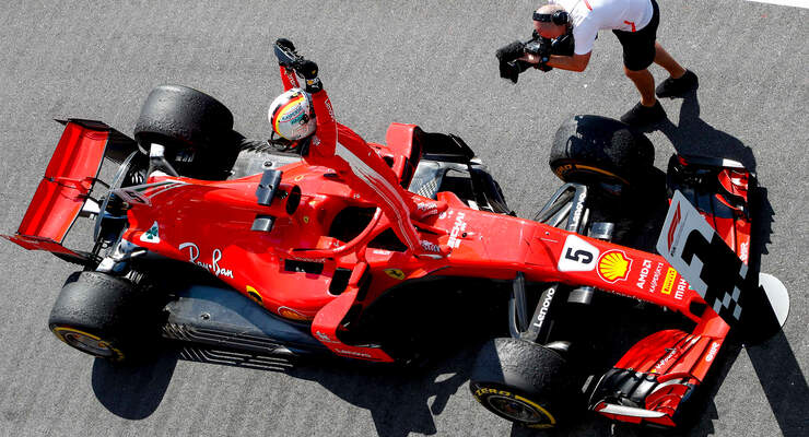 Sebastian Vettel - GP England 2018
