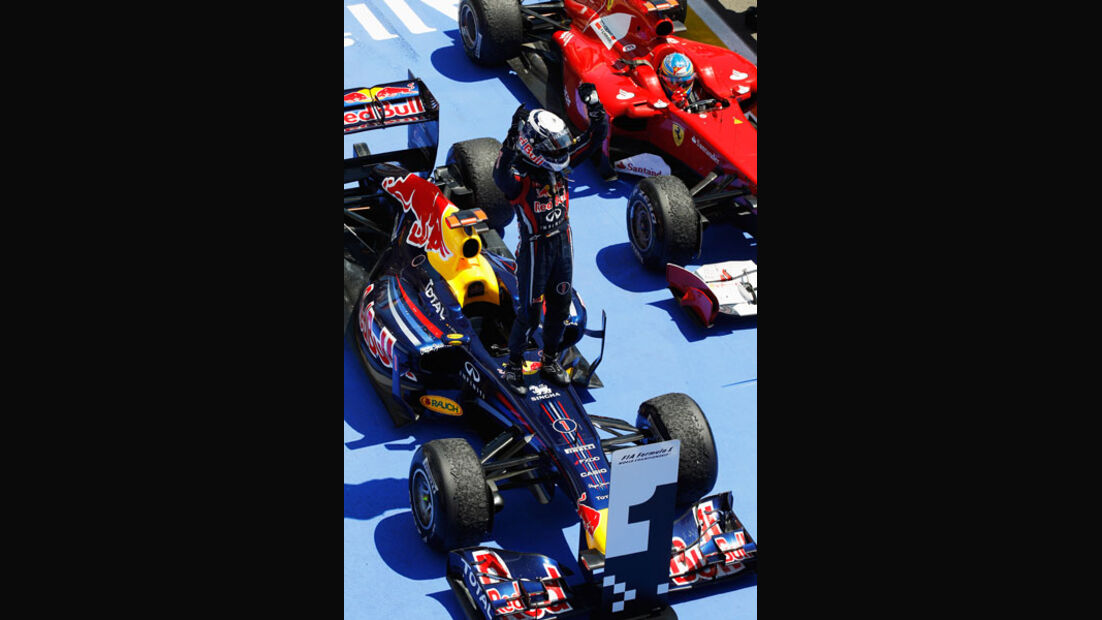 Sebastian Vettel GP Europa Valencia 2011