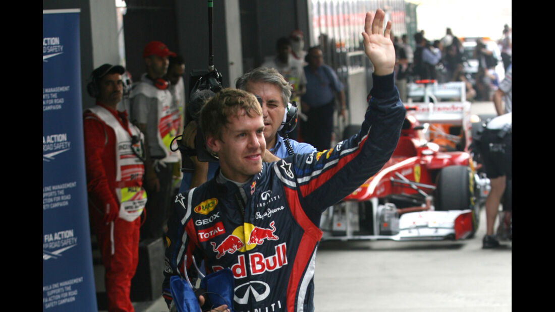 Sebastian Vettel - GP Indien - Delhi - 29.10.2011
