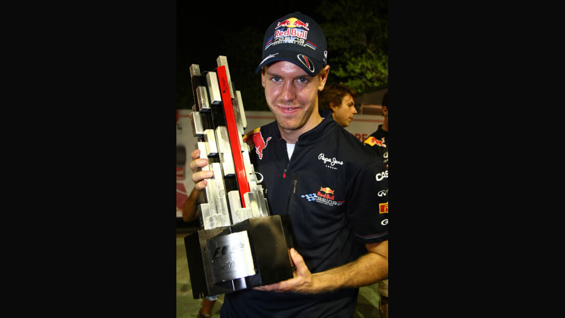 Sebastian Vettel GP Singapur 2011