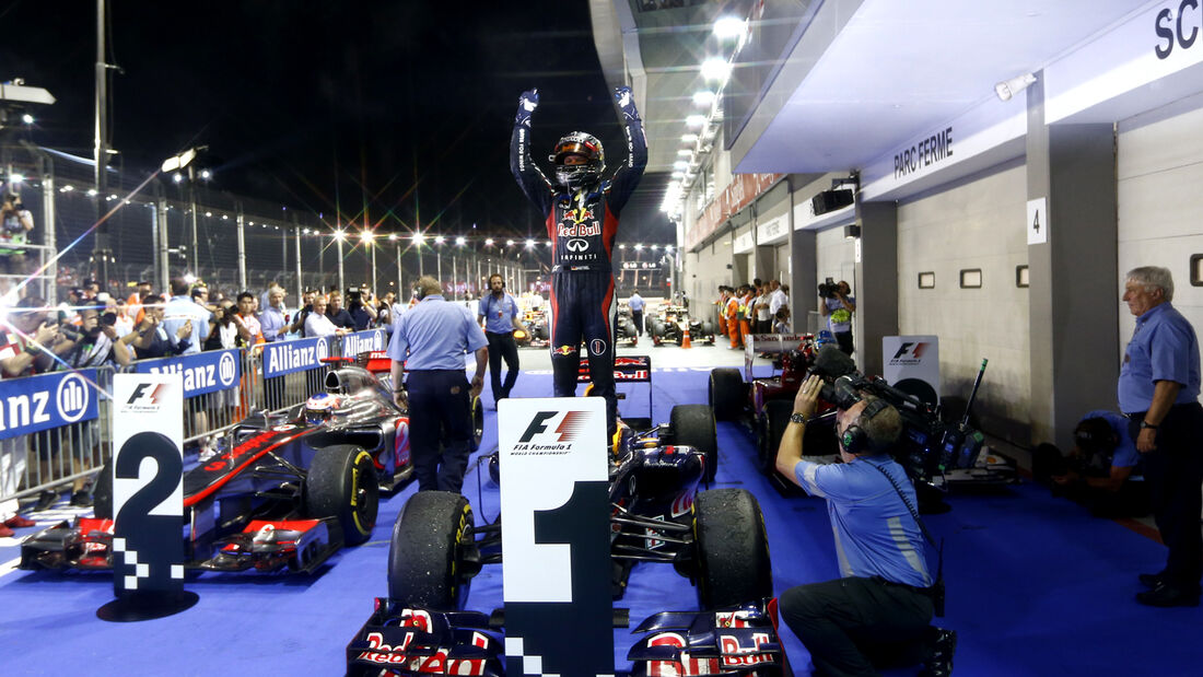 Sebastian Vettel GP Singapur 2012