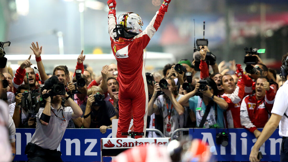 Sebastian Vettel - GP Singapur 2015