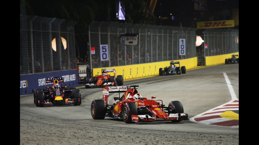 Sebastian Vettel - GP Singapur 2015