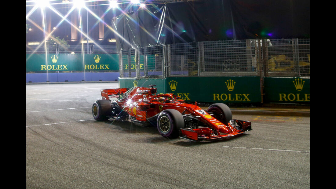 Sebastian Vettel - GP Singapur 2018