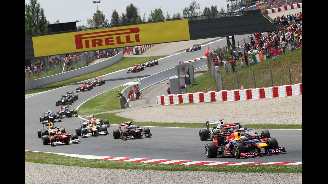 Sebastian Vettel GP Spanien 2012