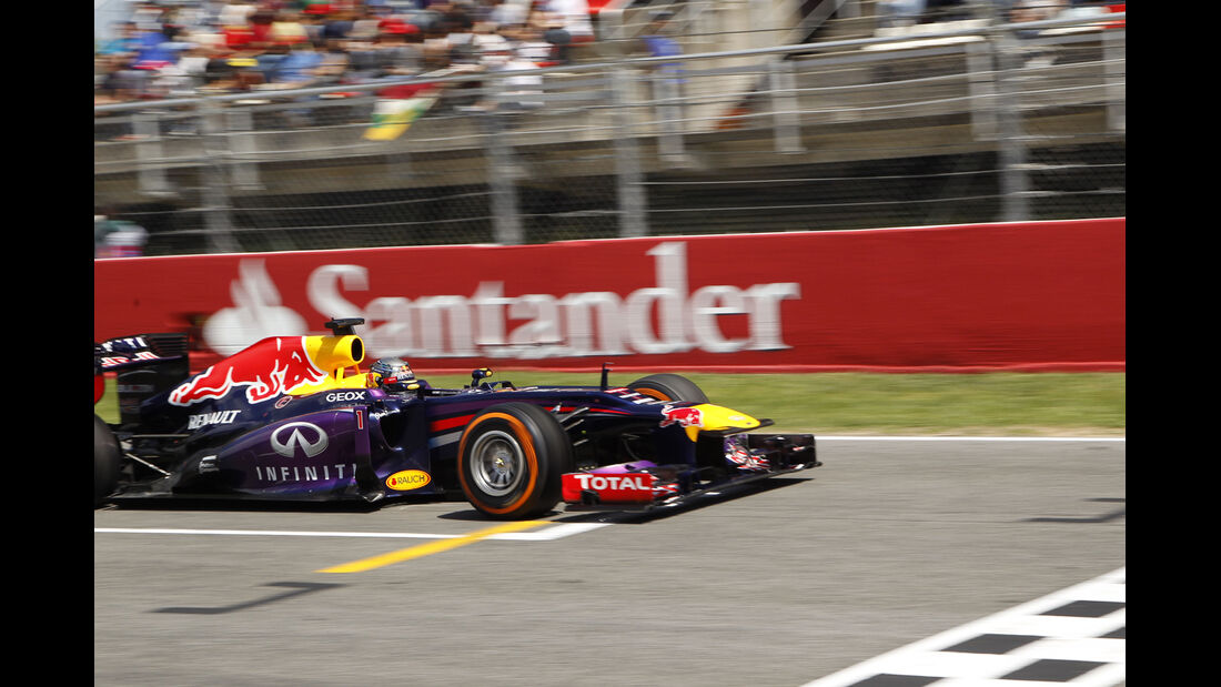 Sebastian Vettel GP Spanien 2013