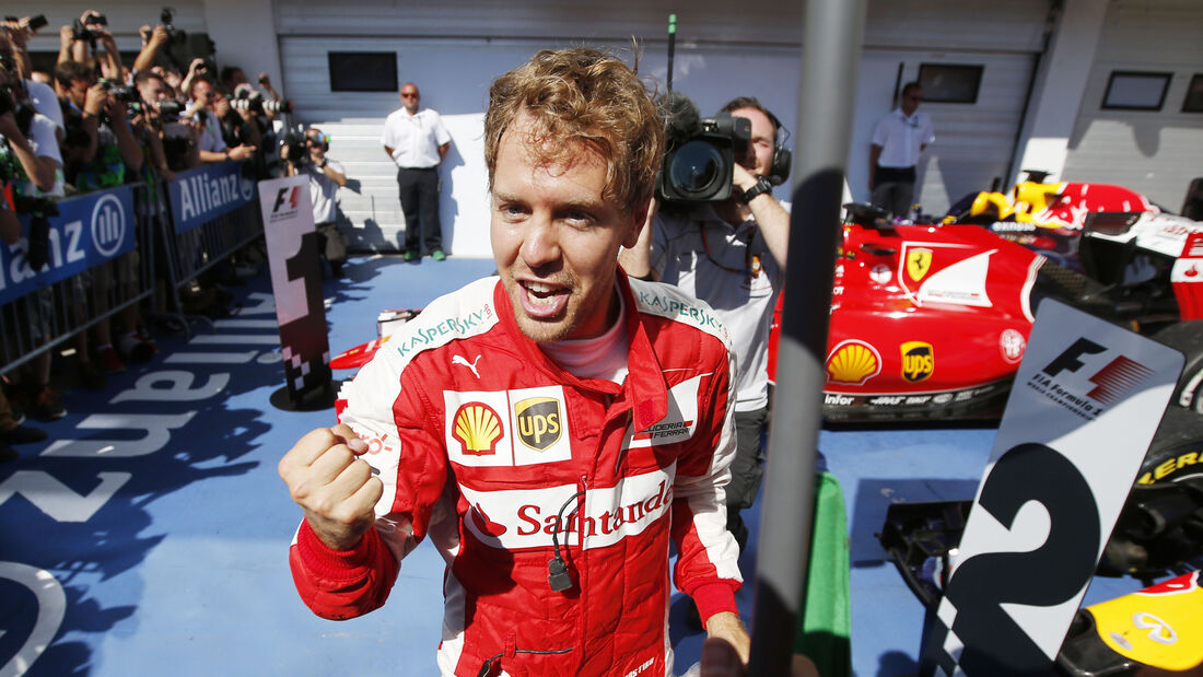 Sebastian Vettel - GP Ungarn 2015