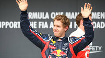 Sebastian Vettel - GP Ungarn - Formel 1 - 30.7.2011
