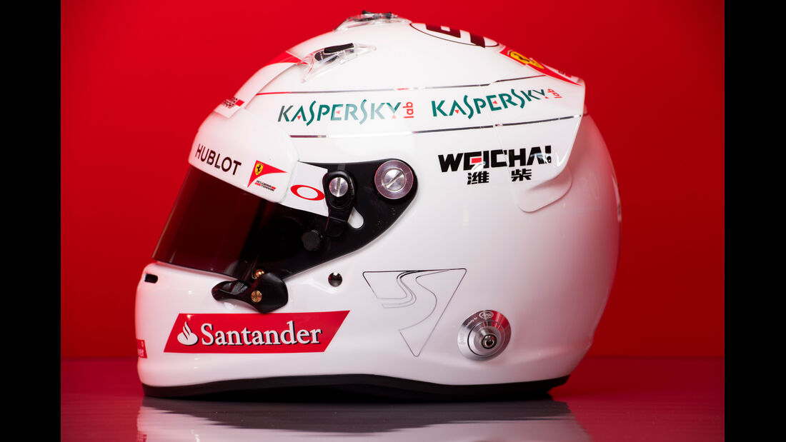 Sebastian Vettel - Helm  - Formel 1 - 2015
