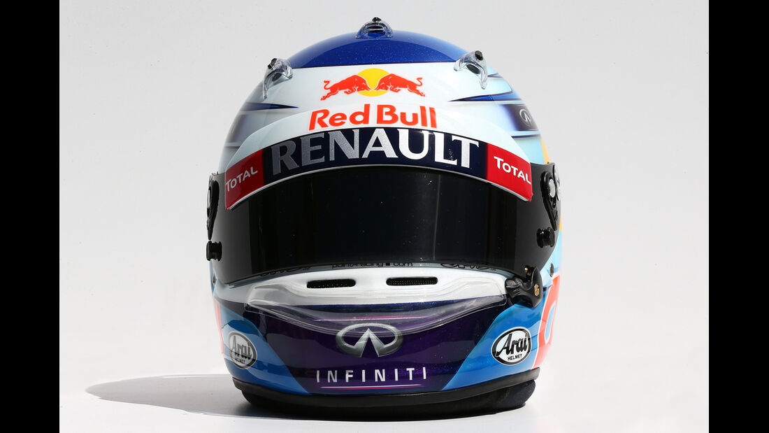 Sebastian Vettel Helm - GP Australien 2014