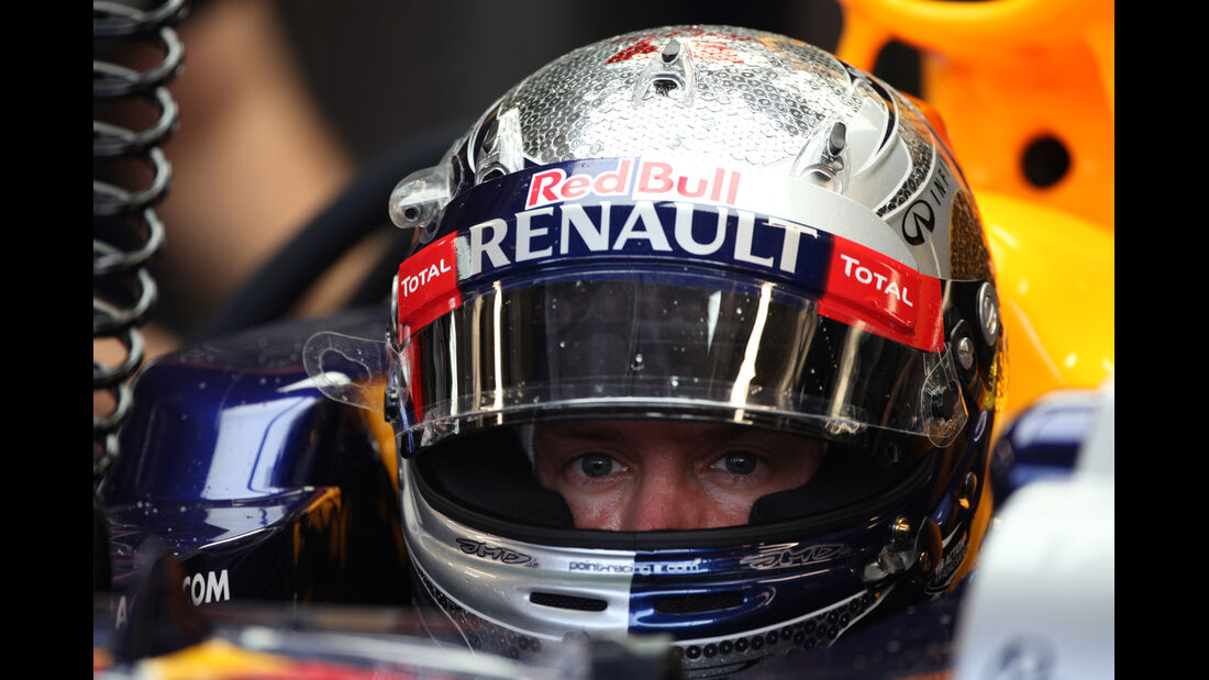 Sebastian Vettel Helm GP Monaco 2012