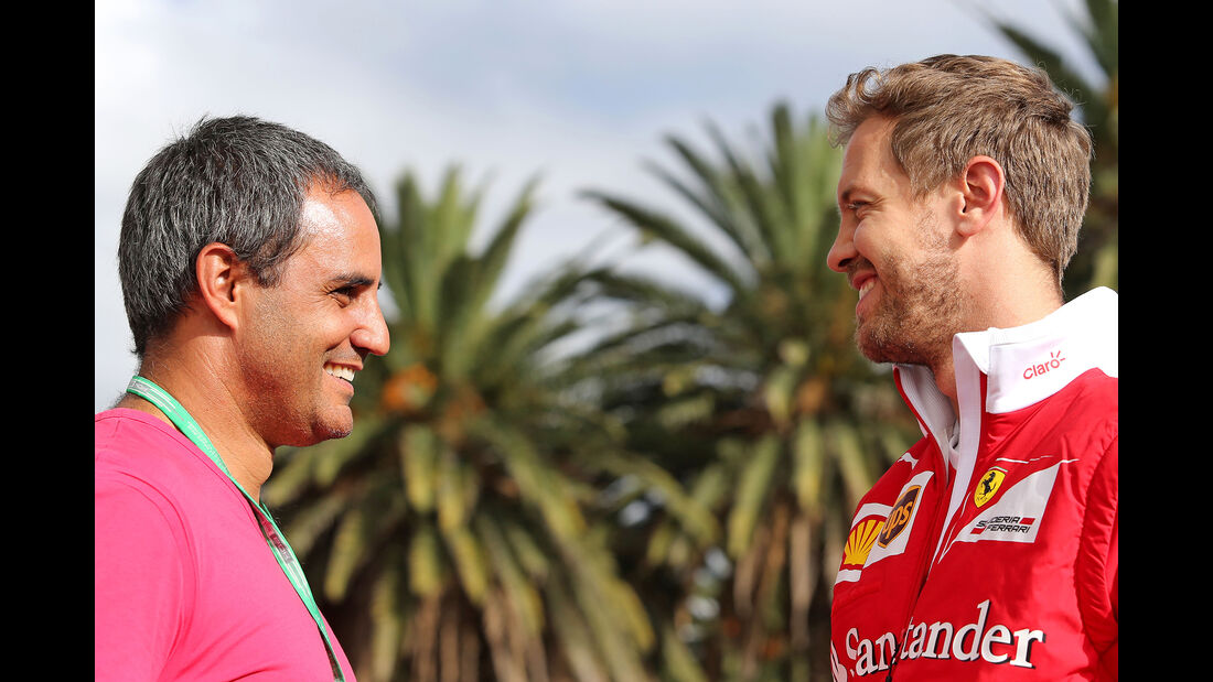 Sebastian Vettel & Juan-Pablo Montoya - GP Mexiko 2016