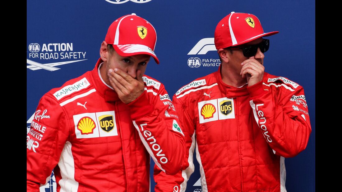 Sebastian Vettel - Kimi Räikkönen - Ferrari - Formel 1 - GP Italien - 01. September 2018