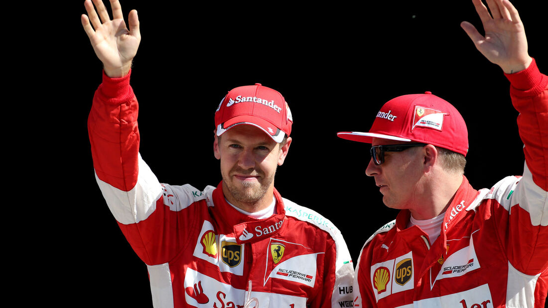 Sebastian Vettel - Kimi Räikkönen - Ferrari - GP Italien 2015 - Qualifying