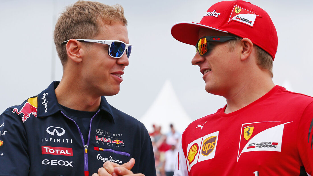 Sebastian Vettel & Kimi Räikkönen - Formel 1 2014