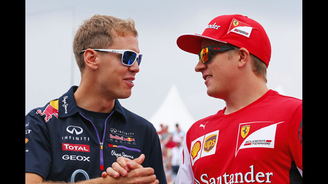 Sebastian Vettel & Kimi Räikkönen - Formel 1 2014