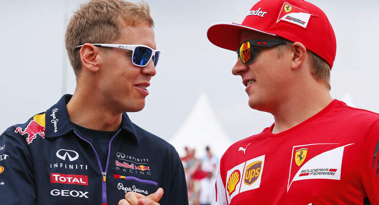 Sebastian Vettel & Kimi Räikkönen - Formel 1 2014