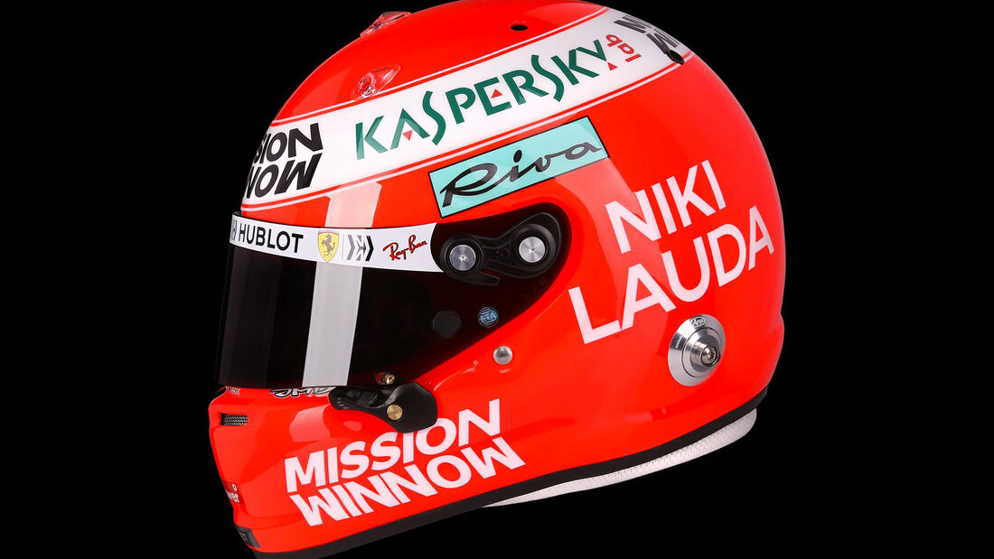 Sebastian Vettel - Lauda-Helm - GP Monaco 2019