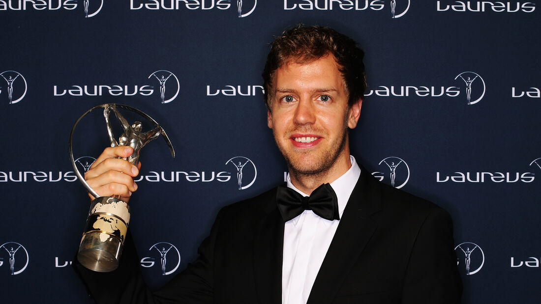 Sebastian Vettel - Laureus Award 2014