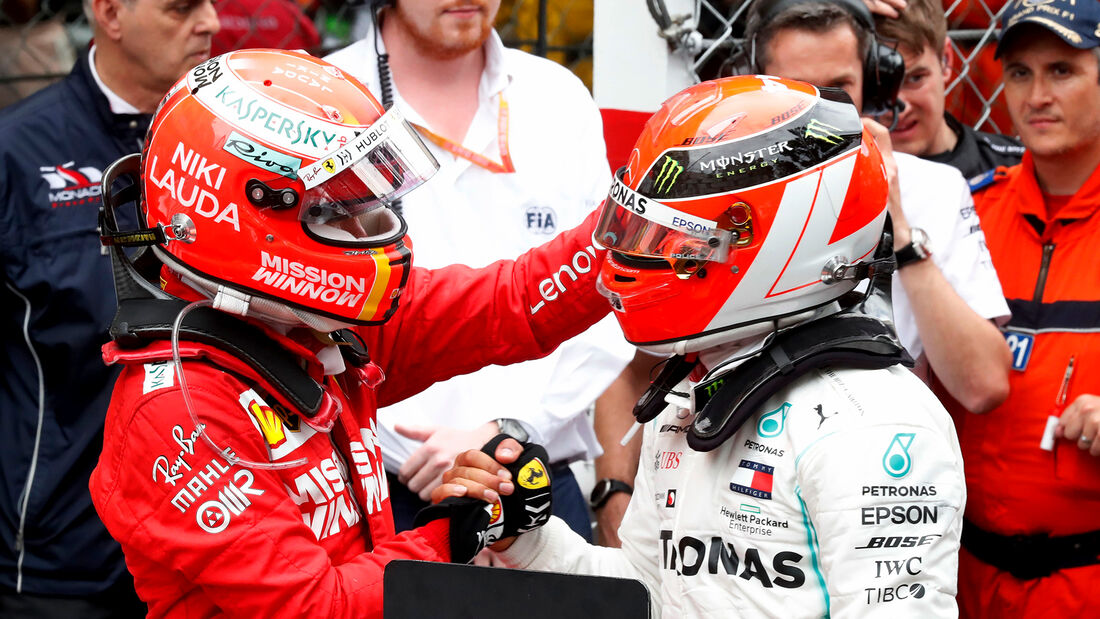 Sebastian Vettel & Lewis Hamilton - GP Monaco 2019
