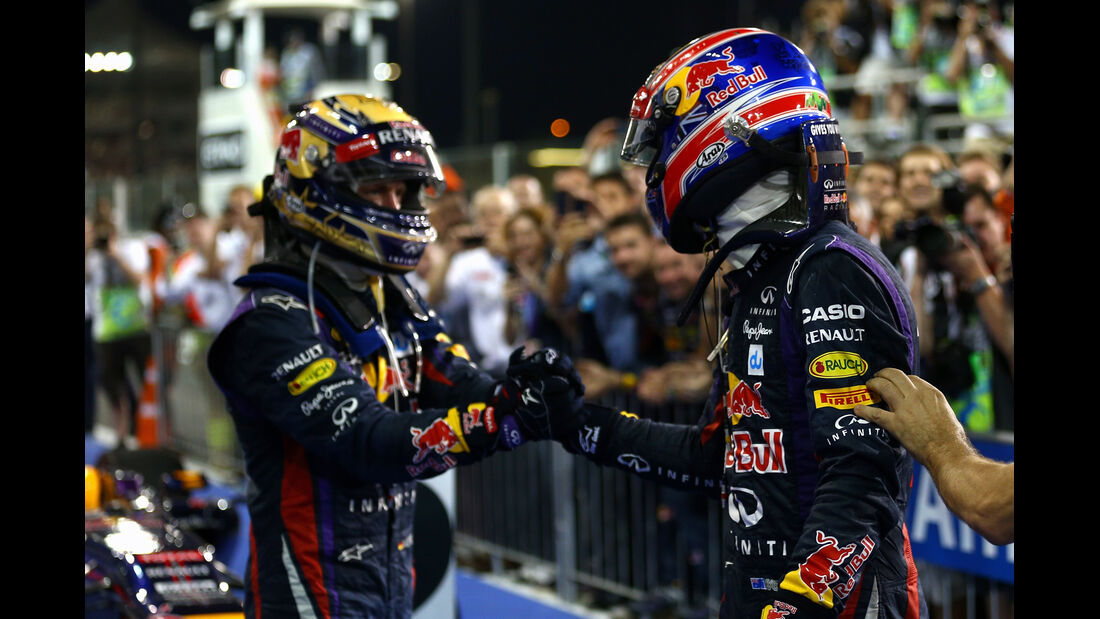 Sebastian Vettel - Mark Webber - Formel 1 - GP Abu Dhabi - 03. November 2013