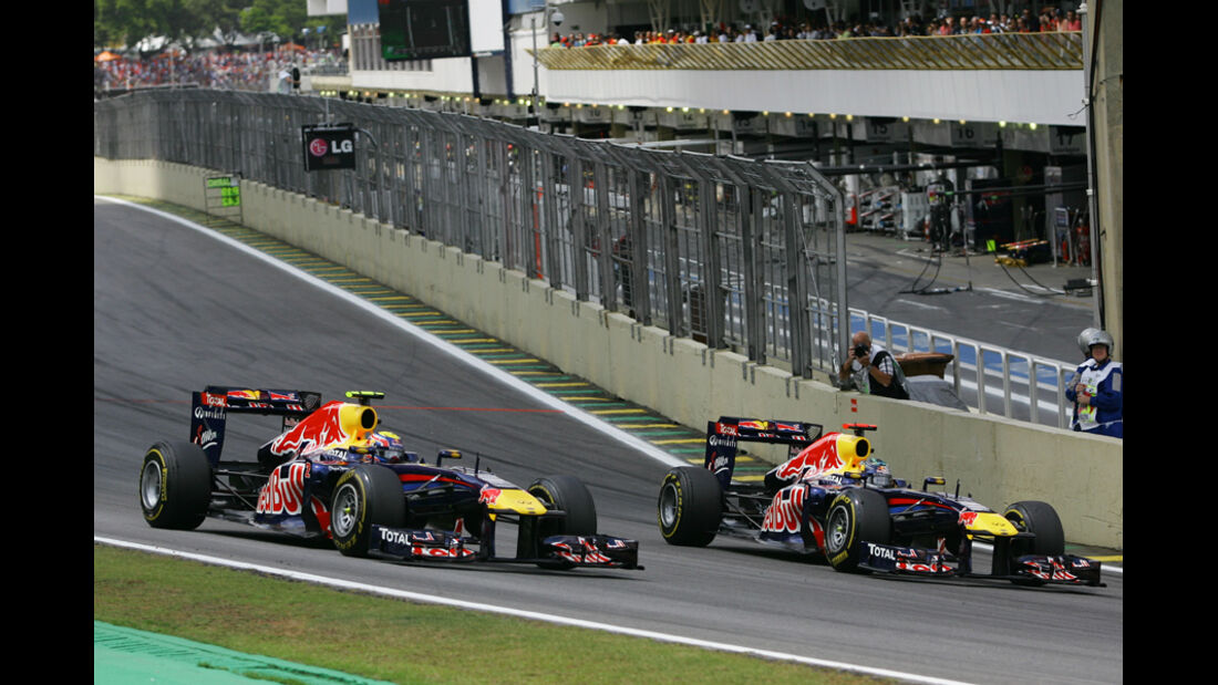 Sebastian Vettel & Mark Webber - GP Brasilien 2011