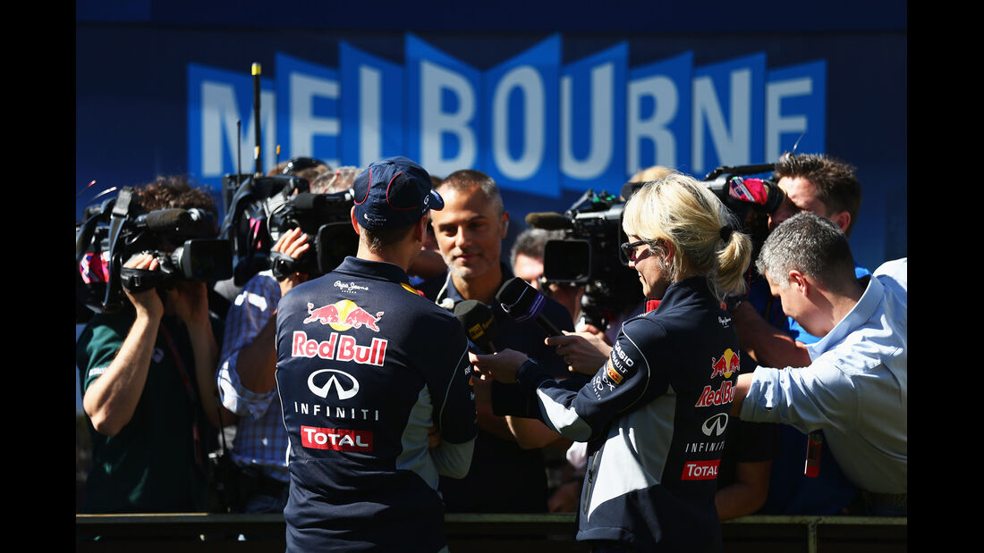 Sebastian Vettel & Mark Webber - Red Bull - Formel 1 - GP Australien - 14. März 2013