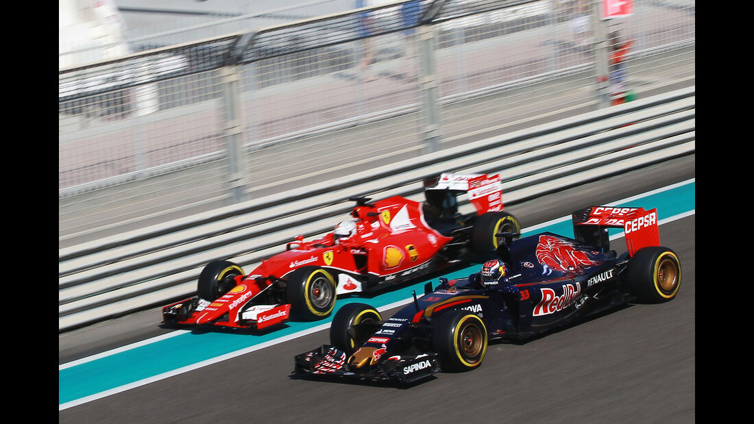 Sebastian Vettel & Max Verstappen - Formel 1 - GP Abu Dhabi - 27. November 2015