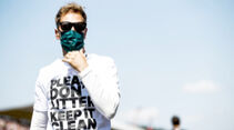 Sebastian Vettel - Müllsammeln / Recycling - GP England 2021