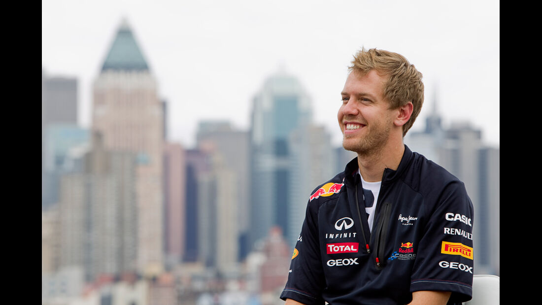 Sebastian Vettel New Jersey Infiniti 2012
