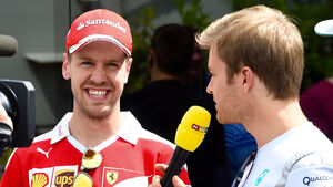 Sebastian Vettel & Nico Rosberg - GP Spanien 2016